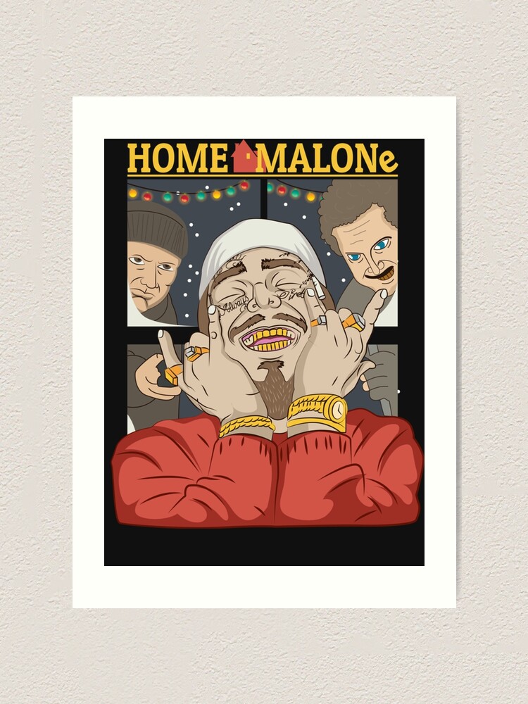 post malone home alone shirt