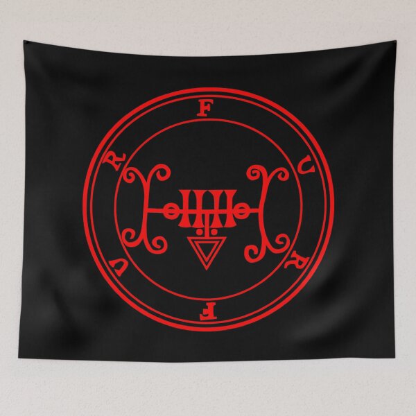 Item preview, Furfur Ars Goetia Sigil Red designed and sold by OccultMagick.