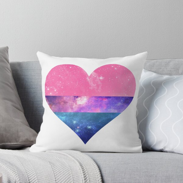 Item preview, Bi Heart - LGBTQ Galaxy designed and sold by qshiner.