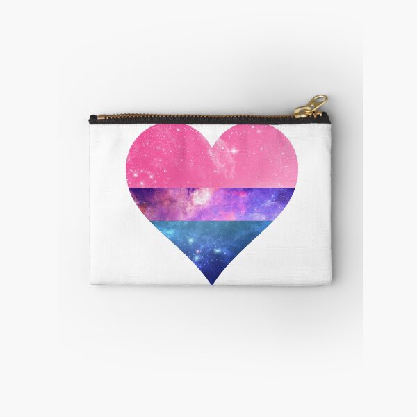 Item preview, Bi Heart - LGBTQ Galaxy designed and sold by qshiner.