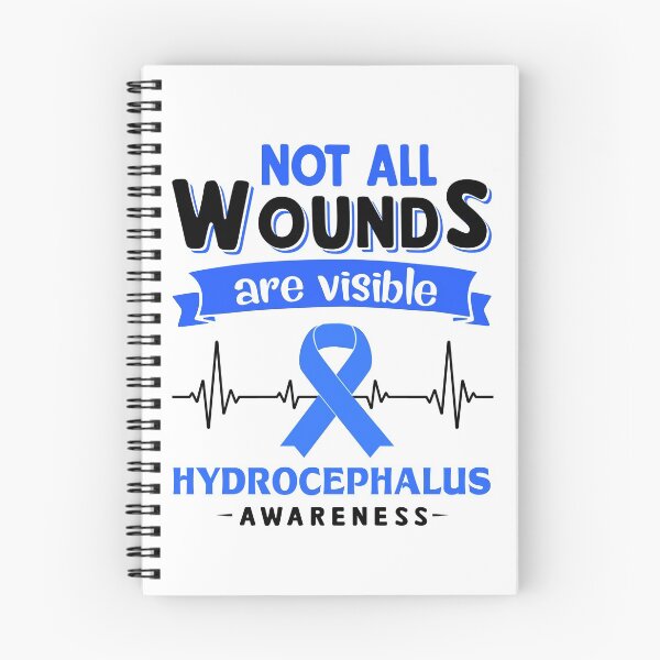 Item preview, Hydrocephalus Awareness Not All Wounds Are Visible designed and sold by Victormoratalla.