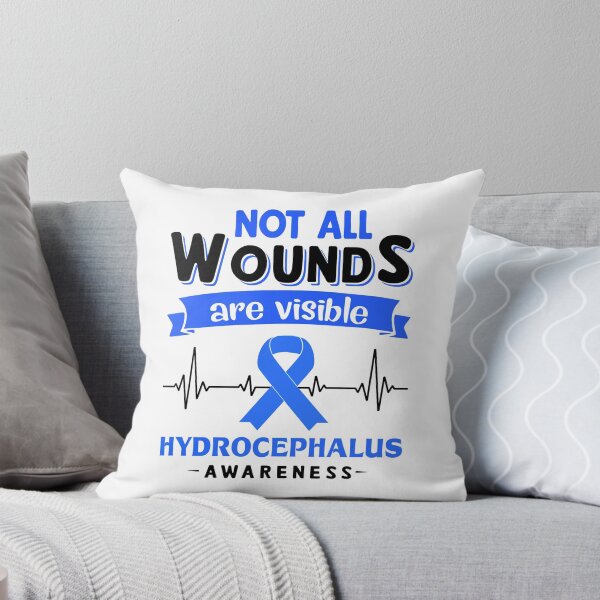 Item preview, Hydrocephalus Awareness Not All Wounds Are Visible designed and sold by Victormoratalla.
