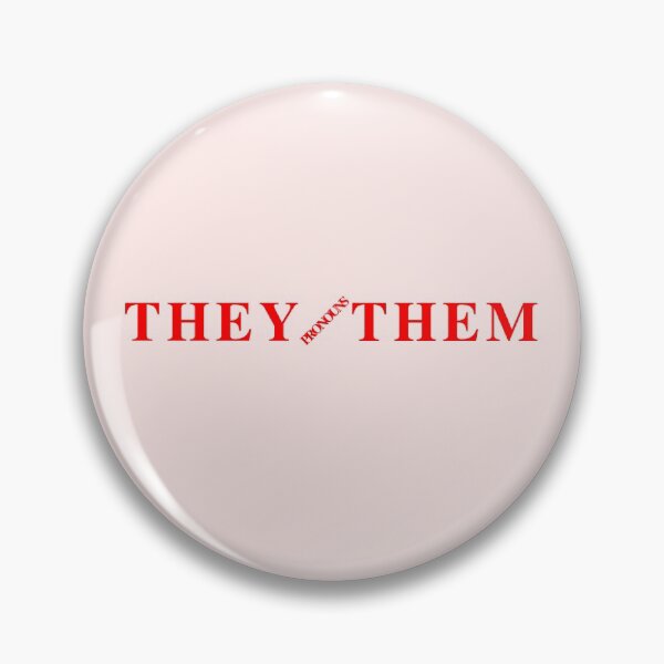 Item preview, THEY/THEM PRONOUNS  designed and sold by IBD-HOUS.