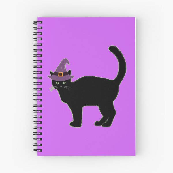 Item preview, Happy Hallowe'en Holiday Cute Black Cat Witch's Hat Fun Hallowe'en designed and sold by H3designs.