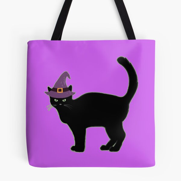 Item preview, Happy Hallowe'en Holiday Cute Black Cat Witch's Hat Fun Hallowe'en designed and sold by H3designs.