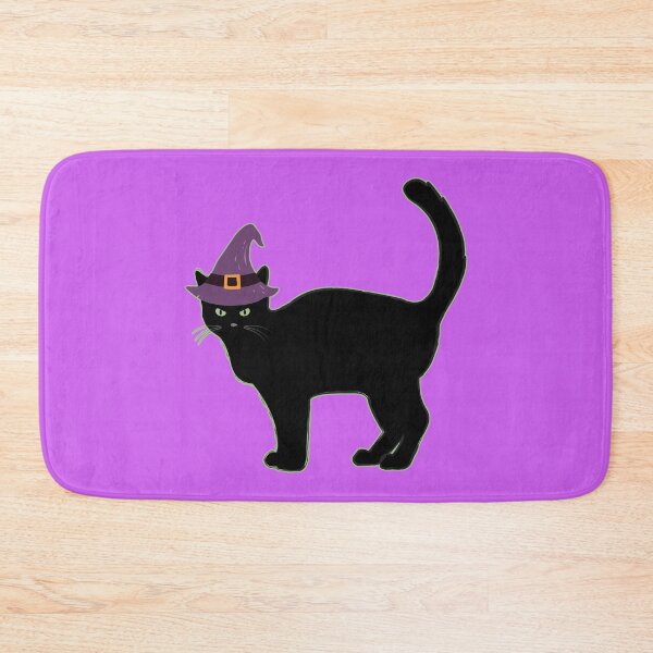 Item preview, Happy Hallowe'en Holiday Cute Black Cat Witch's Hat Fun Hallowe'en designed and sold by H3designs.