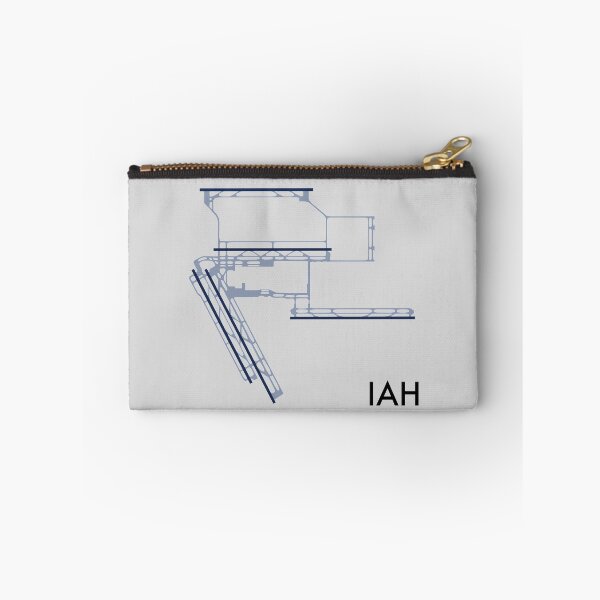 Item preview, George Bush Intercontinental Airport Map Art designed and sold by CPTVDesign.