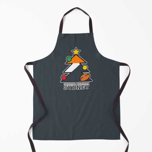 Item preview, “Merry Christmas Greater Western Sydney” Christmas gift idea, T Shirts, Leggings, Mask, Apron, Eco Bag, phone case designed and sold by Ink Inc.