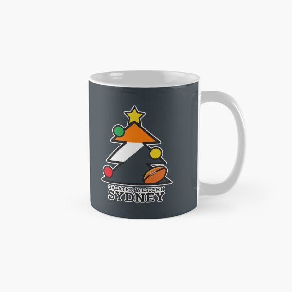 Item preview, “Merry Christmas Greater Western Sydney” Christmas gift idea, T Shirts, Leggings, Mask, Apron, Eco Bag, phone case designed and sold by Ink Inc.
