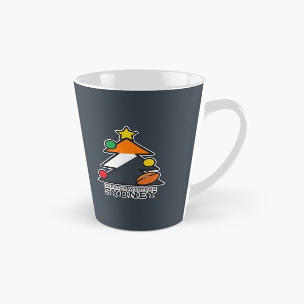 Item preview, “Merry Christmas Greater Western Sydney” Christmas gift idea, T Shirts, Leggings, Mask, Apron, Eco Bag, phone case designed and sold by Ink Inc.