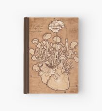 Venus Fly Trap Heart Hardcover Journal