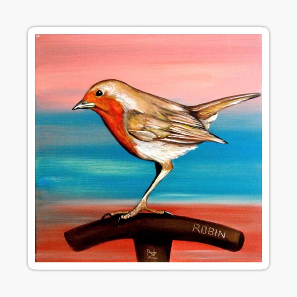 Robin Sticker