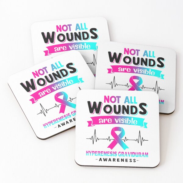 Item preview, Hyperemesis Graviduram Awareness Not All Wounds Are Visible designed and sold by Victormoratalla.