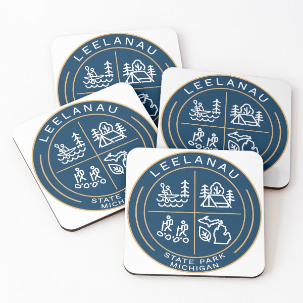 Item preview, Leelanau State Park Heraldic Logo designed and sold by VanyaKar.