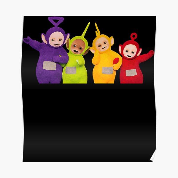 Posters Sur Le Theme Teletubbies Redbubble