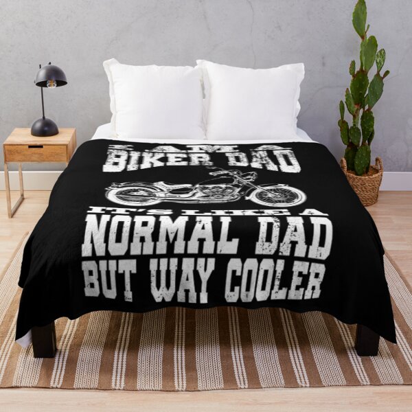 Item preview, American Biker T-ShirtMens I Am A Biker Dad product Funny Cool Gift for Daddy designed and sold by MobSanabi.