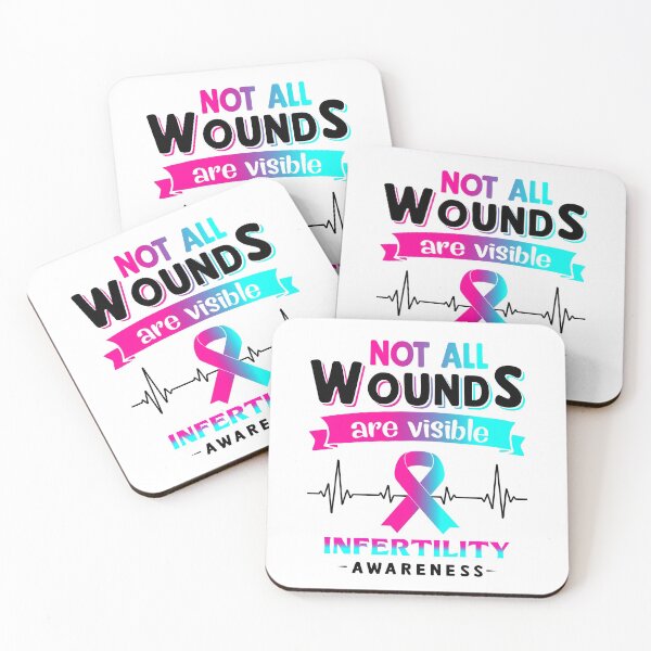 Item preview, Infertility Awareness Not All Wounds Are Visible designed and sold by Victormoratalla.