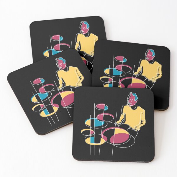 Item preview, Drummer T-ShirtFunny Artistic Style Drummer designed and sold by MobSanabi.