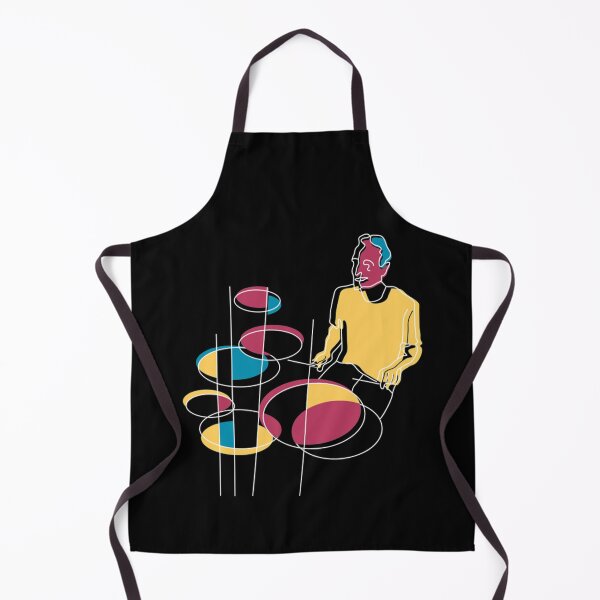 Artikelvorschau, Drummer T-ShirtFunny Artistic Style Drummer entworfen und verkauft von MobSanabi.