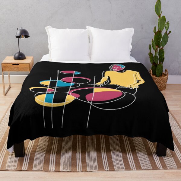 Item preview, Drummer T-ShirtFunny Artistic Style Drummer designed and sold by MobSanabi.