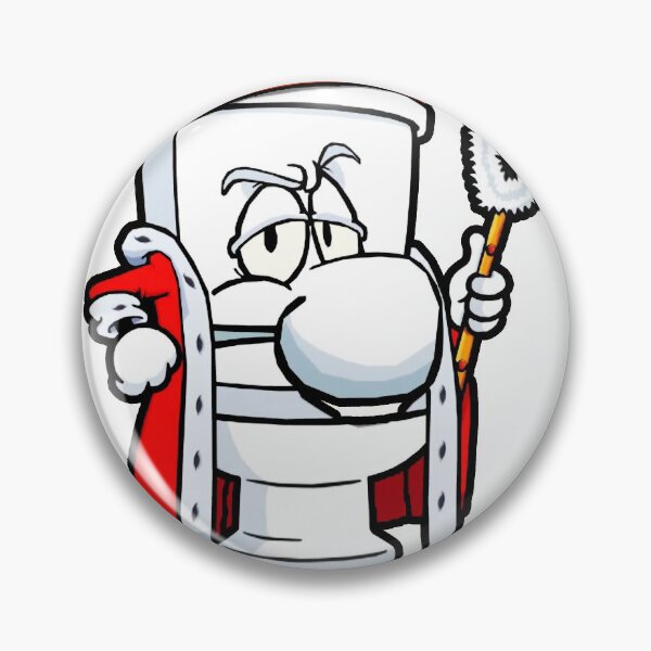 Item preview, ROYAL F LUSH FUNNY TOILET SHIRT AND STICKER  designed and sold by Chramanzee.