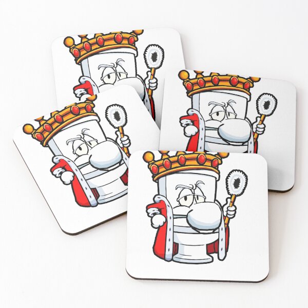 Aperçu de l'œuvre CHEMISE DE TOILETTE DRLE ROYAL F LUSH ET AUTOCOLLANT créée et vendue par Chramanzee.