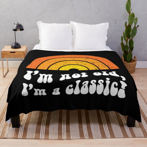 Item preview, I M Not Old I M Classic Funny Birthday T-ShirtI M NOT OLD I M CLASSIC FUNNY BIRTHDAY SAYING RETRO RAINBOW designed and sold by MobSanabi.