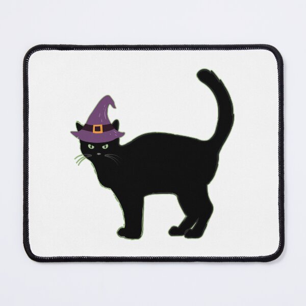 Item preview, Happy Hallowe'en Holiday Cute Black Cat Witch's Hat Fun Hallowe'en designed and sold by H3designs.