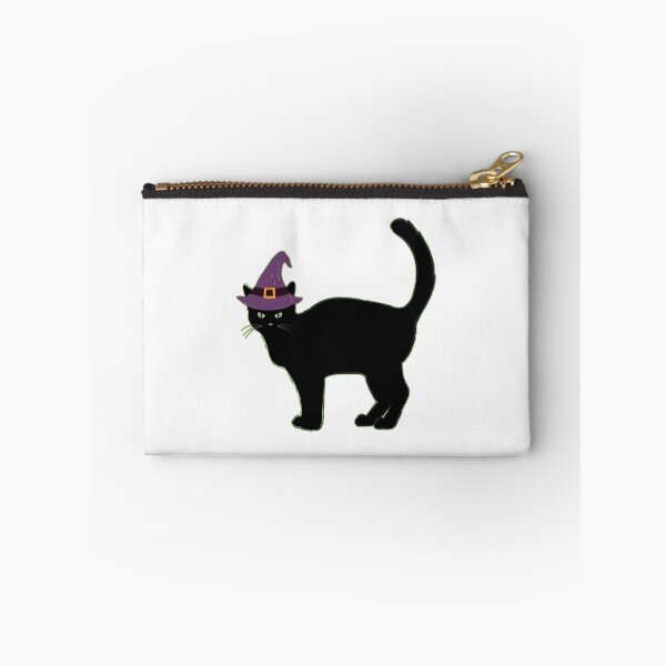 Item preview, Happy Hallowe'en Holiday Cute Black Cat Witch's Hat Fun Hallowe'en designed and sold by H3designs.