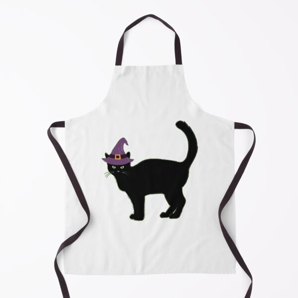 Item preview, Happy Hallowe'en Holiday Cute Black Cat Witch's Hat Fun Hallowe'en designed and sold by H3designs.