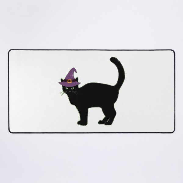 Item preview, Happy Hallowe'en Holiday Cute Black Cat Witch's Hat Fun Hallowe'en designed and sold by H3designs.