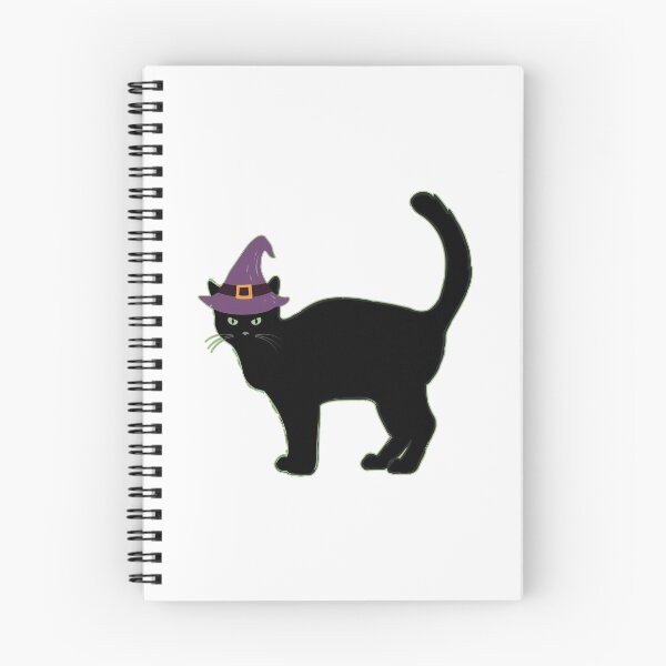 Item preview, Happy Hallowe'en Holiday Cute Black Cat Witch's Hat Fun Hallowe'en designed and sold by H3designs.