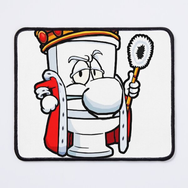 Item preview, THE KING FLUSHING TOILET designed and sold by Chramanzee.
