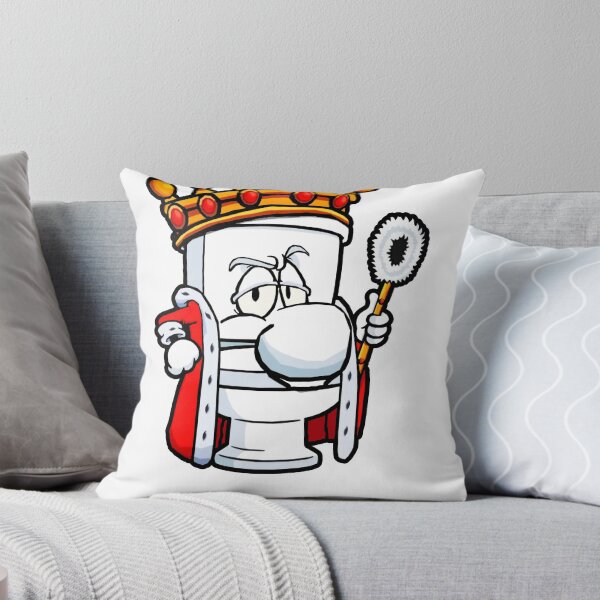Item preview, THE KING FLUSHING TOILET designed and sold by Chramanzee.