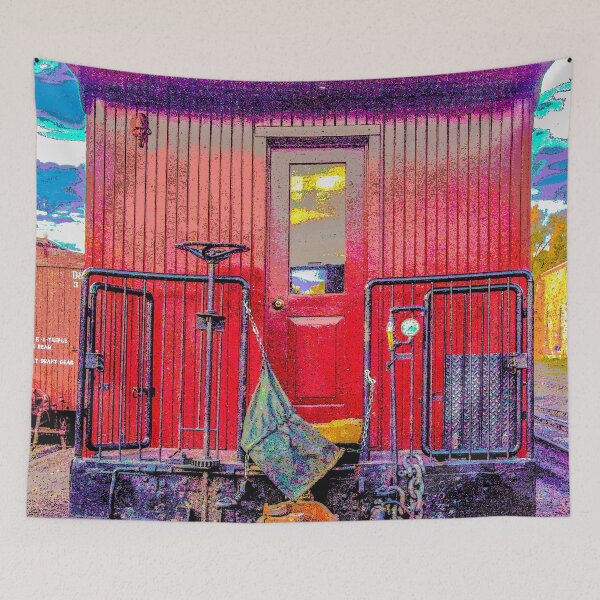 Item preview, Red Caboose - Cumbres&Toltec Railred designed and sold by William E Lopez.