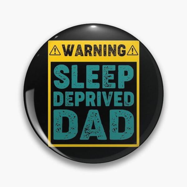 Item preview, Sleeper T-ShirtWarning Sleep Deprived Dad  designed and sold by MobSanabi.