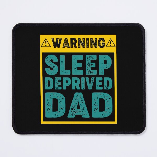 Item preview, Sleeper T-ShirtWarning Sleep Deprived Dad  designed and sold by MobSanabi.