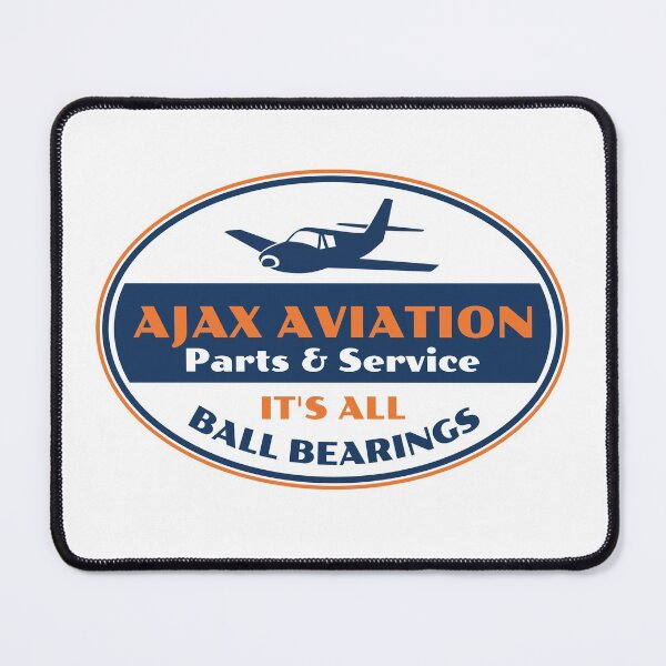 Item preview, Fletch • Ball Bearings • Ajax Aviation Parts & Service designed and sold by CulturePop3000.