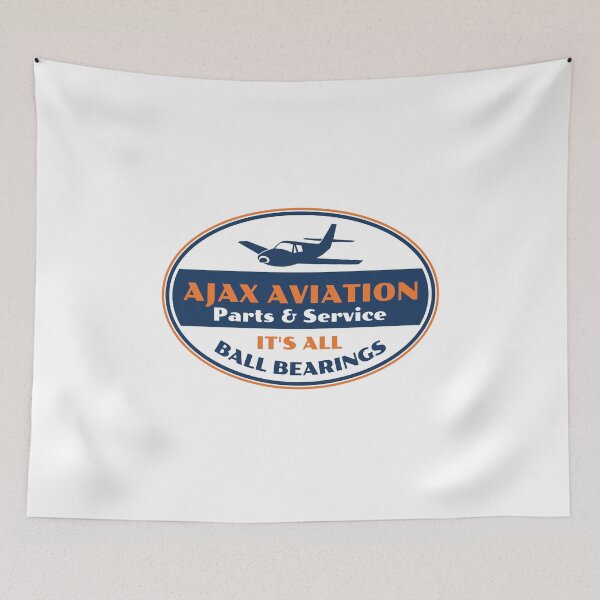 Item preview, Fletch • Ball Bearings • Ajax Aviation Parts & Service designed and sold by CulturePop3000.