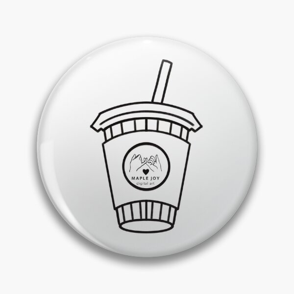 Item preview, Coffe / boba addicts cup with logo.  designed and sold by maplejoyy.