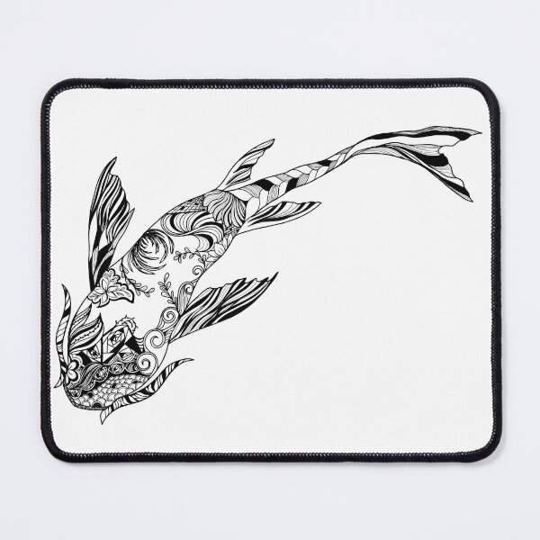 Item preview, Floral Koi designed and sold by lezell.