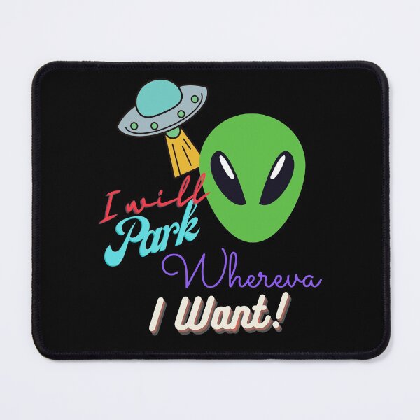 Item preview, Alien Parking designed and sold by EmeraldBridge.