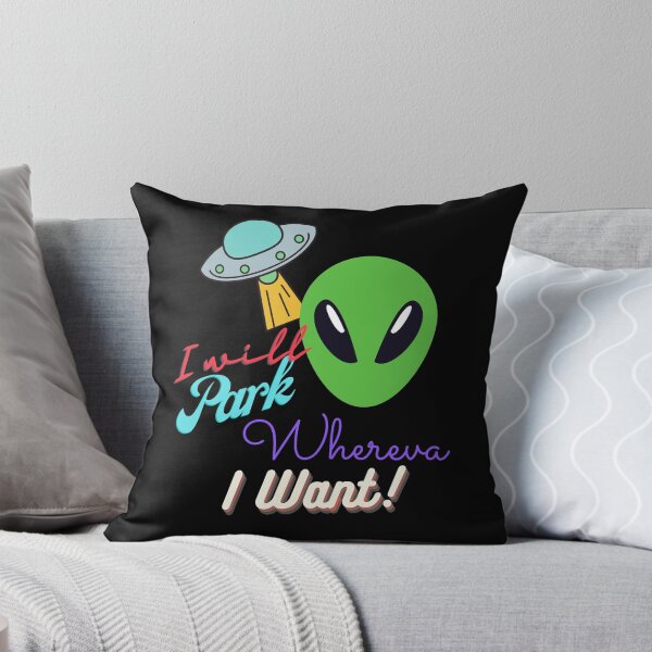 Item preview, Alien Parking designed and sold by EmeraldBridge.