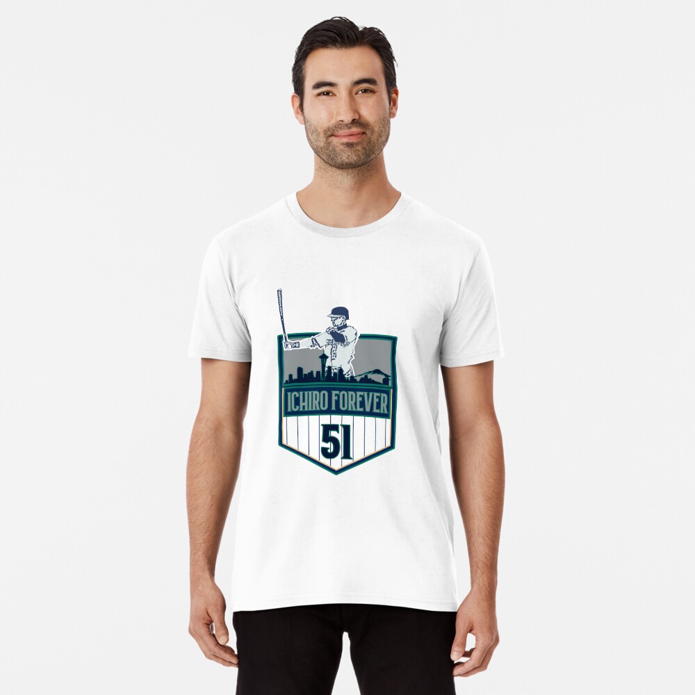 Ichiro Suzuki - Ichiro Forever - Seattle Baseball Premium T-Shirt