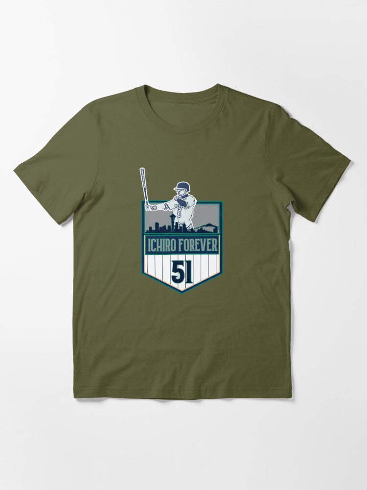 ICHIRO SEATTLE VINTAGE SPACE NEEDLE  Essential T-Shirt for Sale