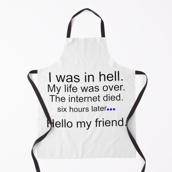 Item preview, Facebook Down I was in hell. My life was over. The internet died. designed and sold by Kathryn Creates.