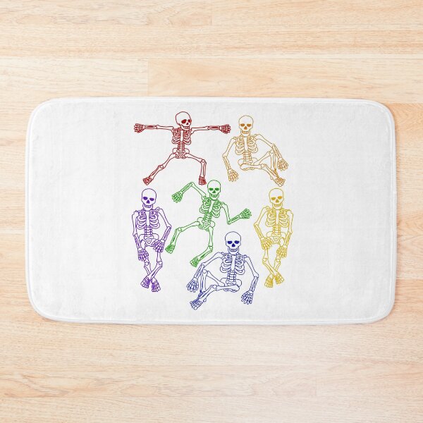 Item preview, Rainbow Skeletons designed and sold by Unhinged Heather.