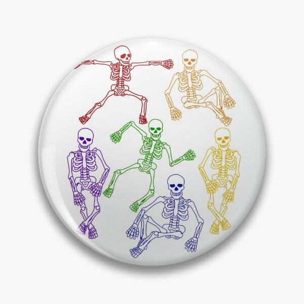 Item preview, Rainbow Skeletons designed and sold by Unhinged Heather.