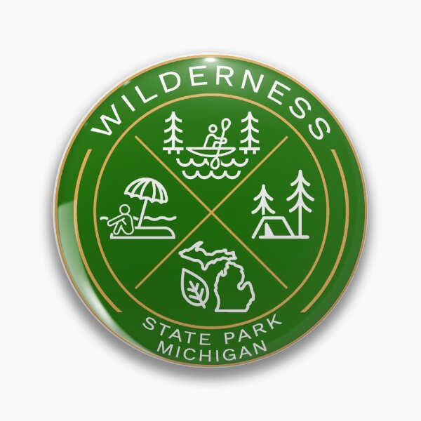 Item preview, Wilderness State Park Heraldic Logo designed and sold by VanyaKar.