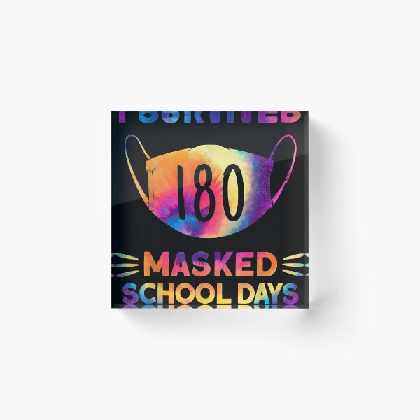 Artikelvorschau, Ich überlebte 180 Tag der maskierten Schulen 2020-2021 Ende der Schulen entworfen und verkauft von DelbertShi01.